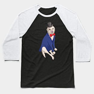 Bow Tied Labrador Baseball T-Shirt